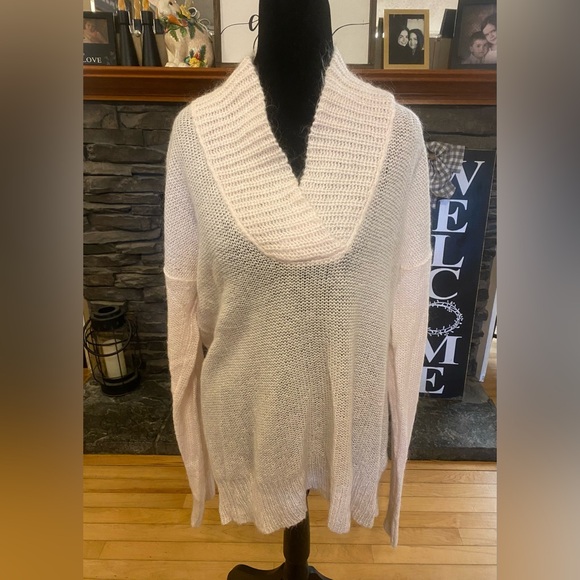 J. Crew Sweaters - J. Crew Pale Shawl-Collar Knit Mohair/Wool Sweater